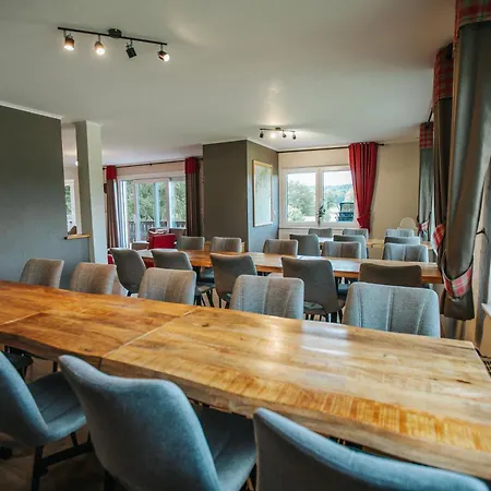 木屋 Le Milan Royal 26 Pers, Malmedy, Balneo, Vue, Calme 马尔梅迪